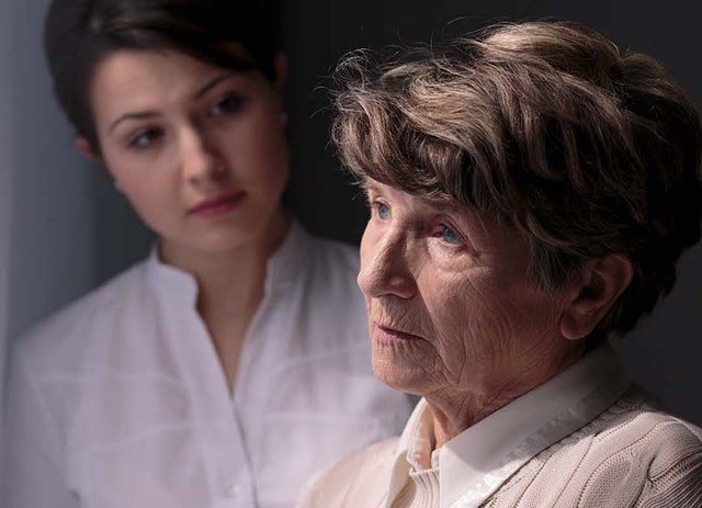 Der Pflegedienst des DSK-Seniorenzentrums Ludwigshafen pflegt Demenzerkrankte in einem eigens dafür gestalteten Bereich.