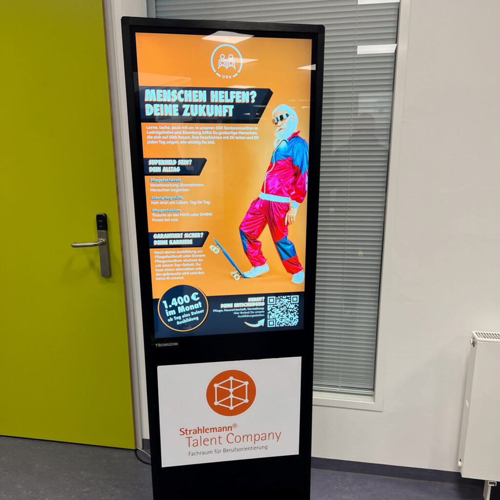 Pflegeausbildung | DSK-Team auf der Berufsmesse der IGSLO | DSK Ludwigshafen