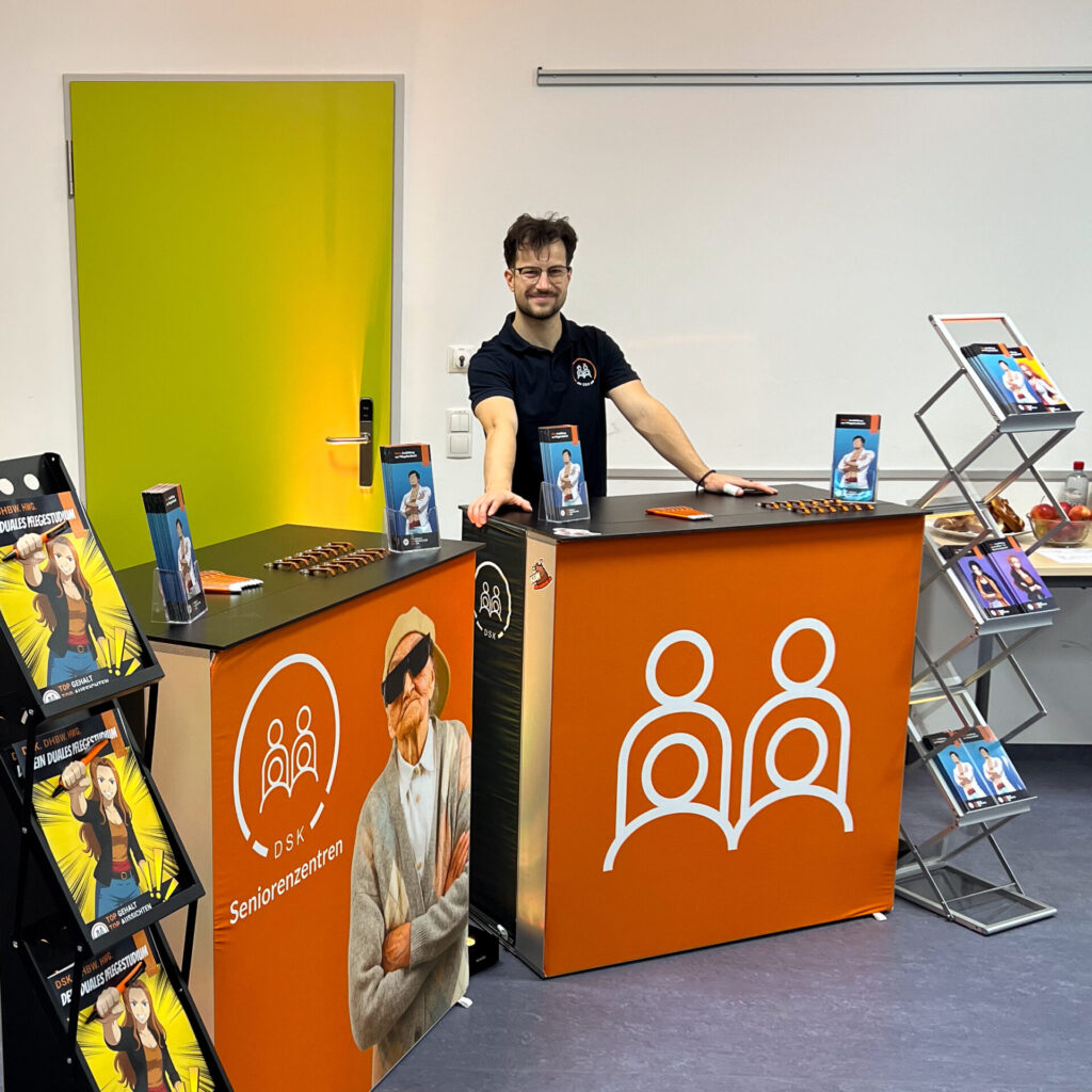 Pflegeausbildung | DSK-Team auf der Berufsmesse der IGSLO | DSK Ludwigshafen