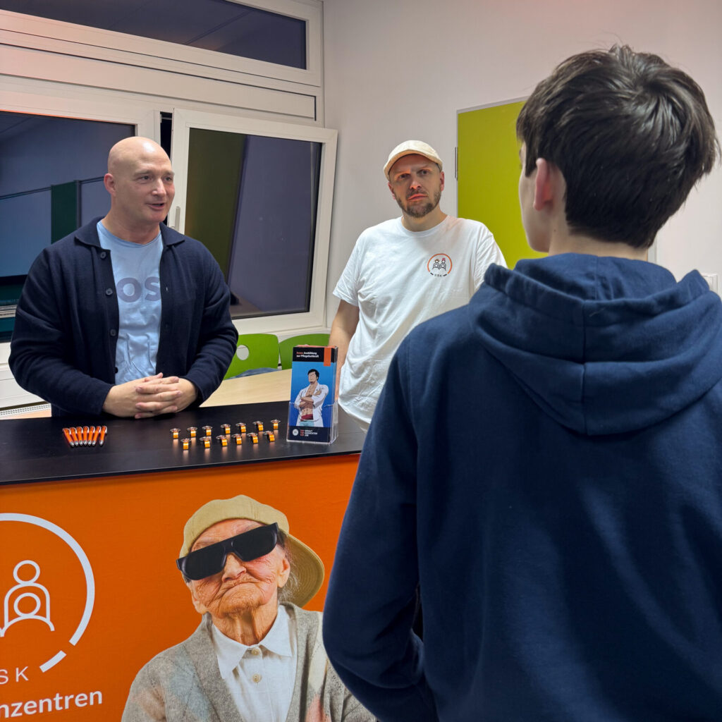 Pflegeausbildung | DSK-Team auf der Berufsmesse der IGSLO | DSK Ludwigshafen